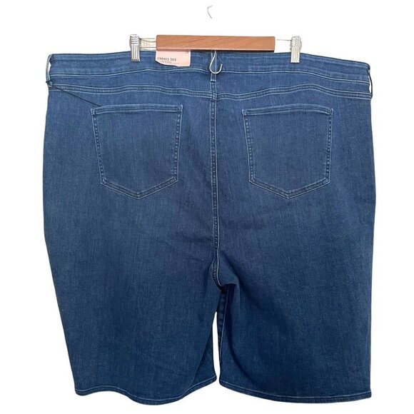 NYDJ Womens NWT Curves 360 Habana Sideseam Slit Stretch Jean Shorts Plus Size 28 - Picture 10 of 10